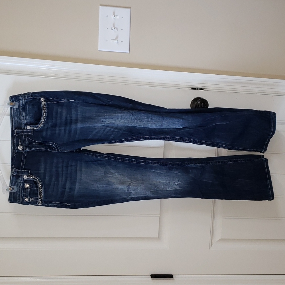 Miss Me Mid-Rise Boot Jean Size 27